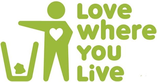 Love where you live sign