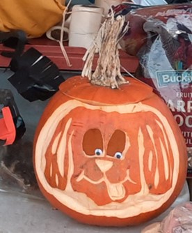 carved pumpkin