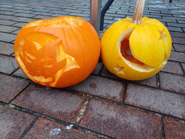 carved pumpkin