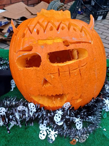 carved pumpkin