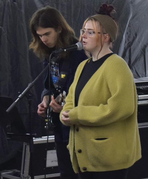 Christmas lights switch on event