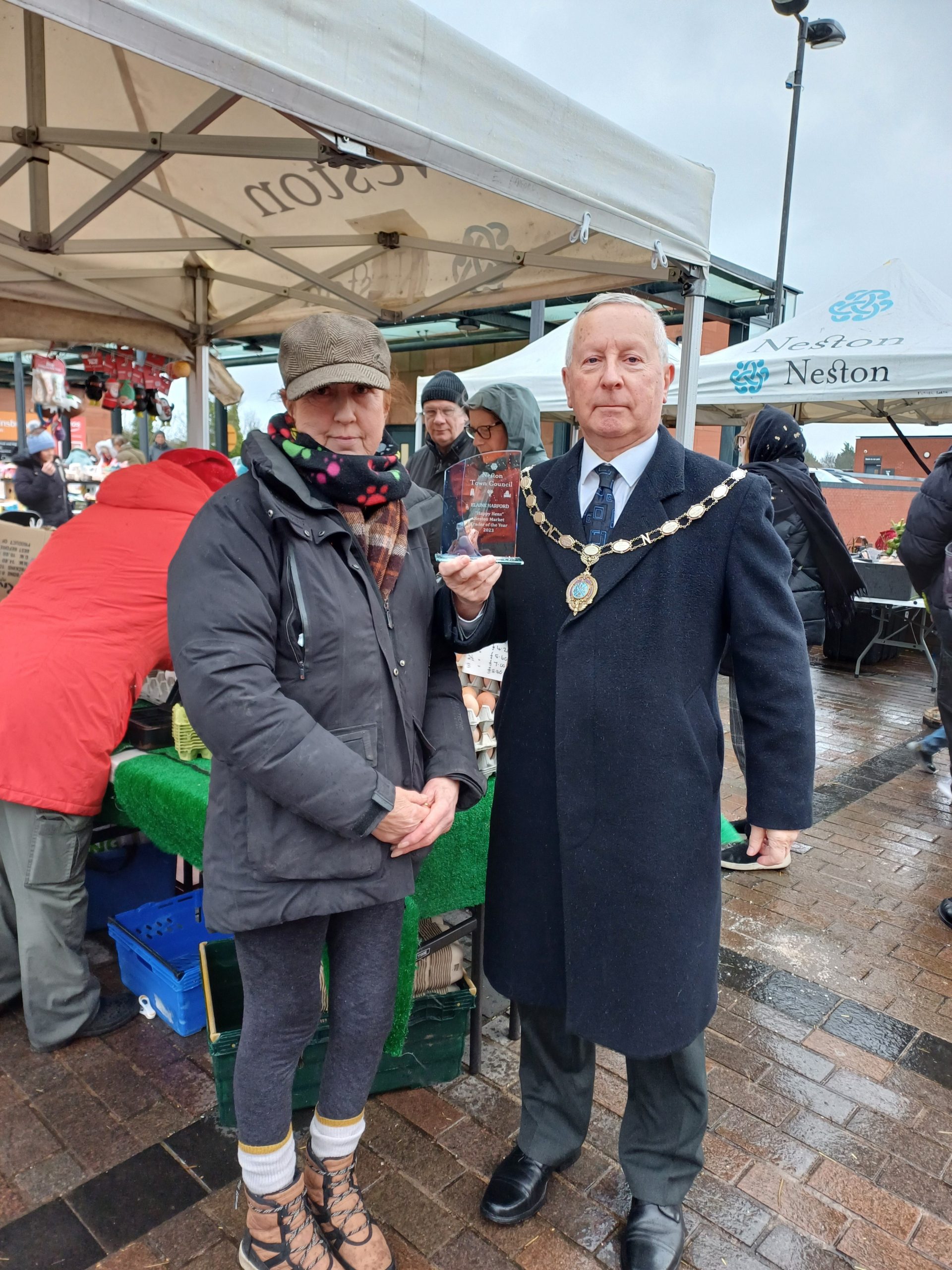 Trader of the year with Mayor