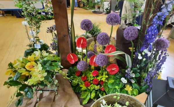 Neston Flower Society display