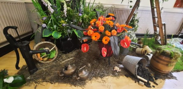 Neston Flower Society display