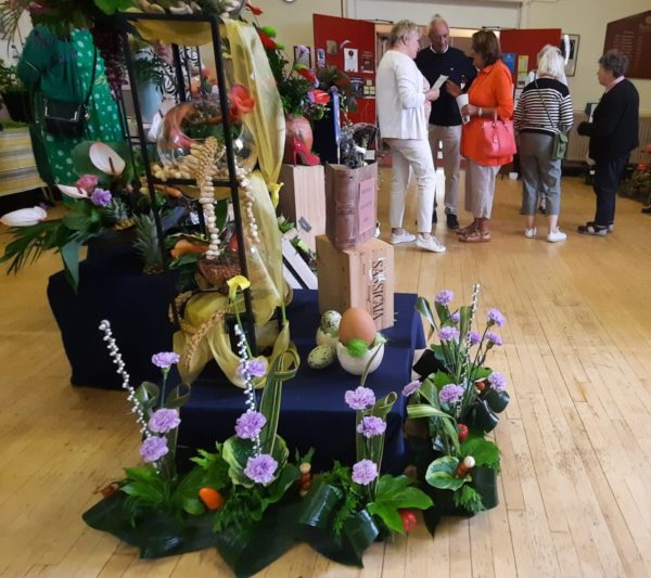 Neston Flower Society display