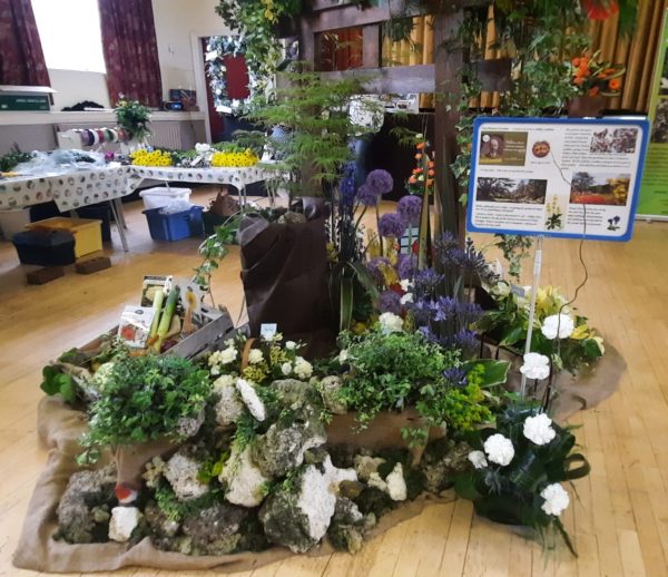 Neston Flower Society display