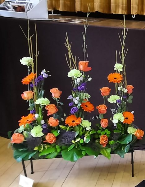 Neston Flower Society display