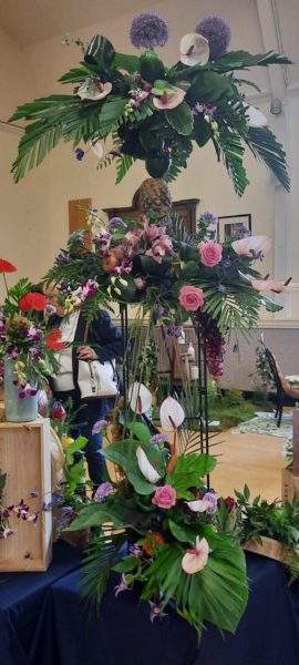 Neston Flower Society display