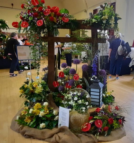 Neston Flower Society display