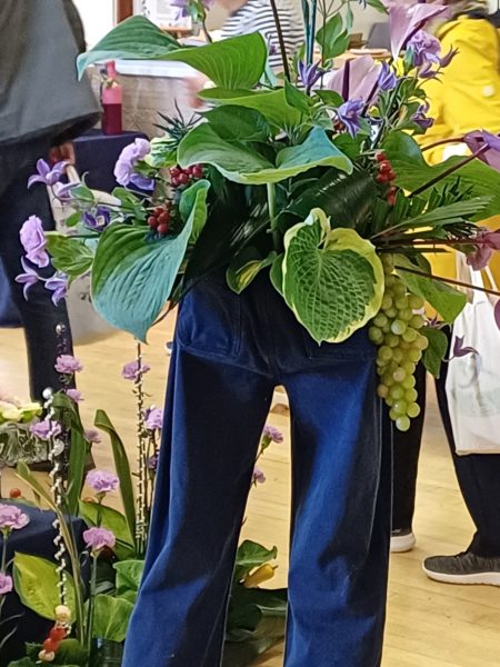 Neston Flower Society display