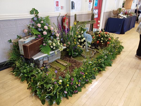 Neston Flower Society display
