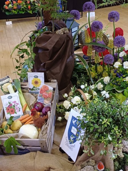 Neston Flower Society display