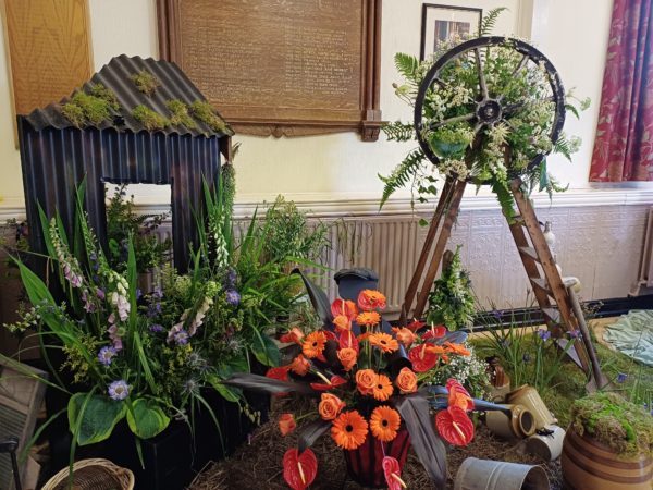 Neston Flower Society display