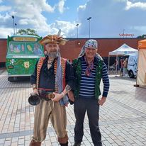 Mayor with Town Pirate