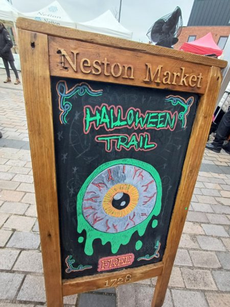 pumpkin trail notice board