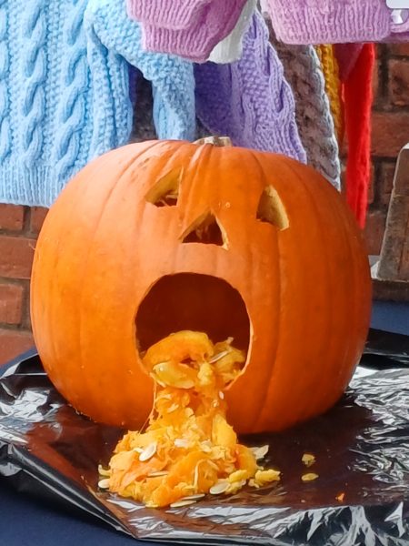 carved pumpkin
