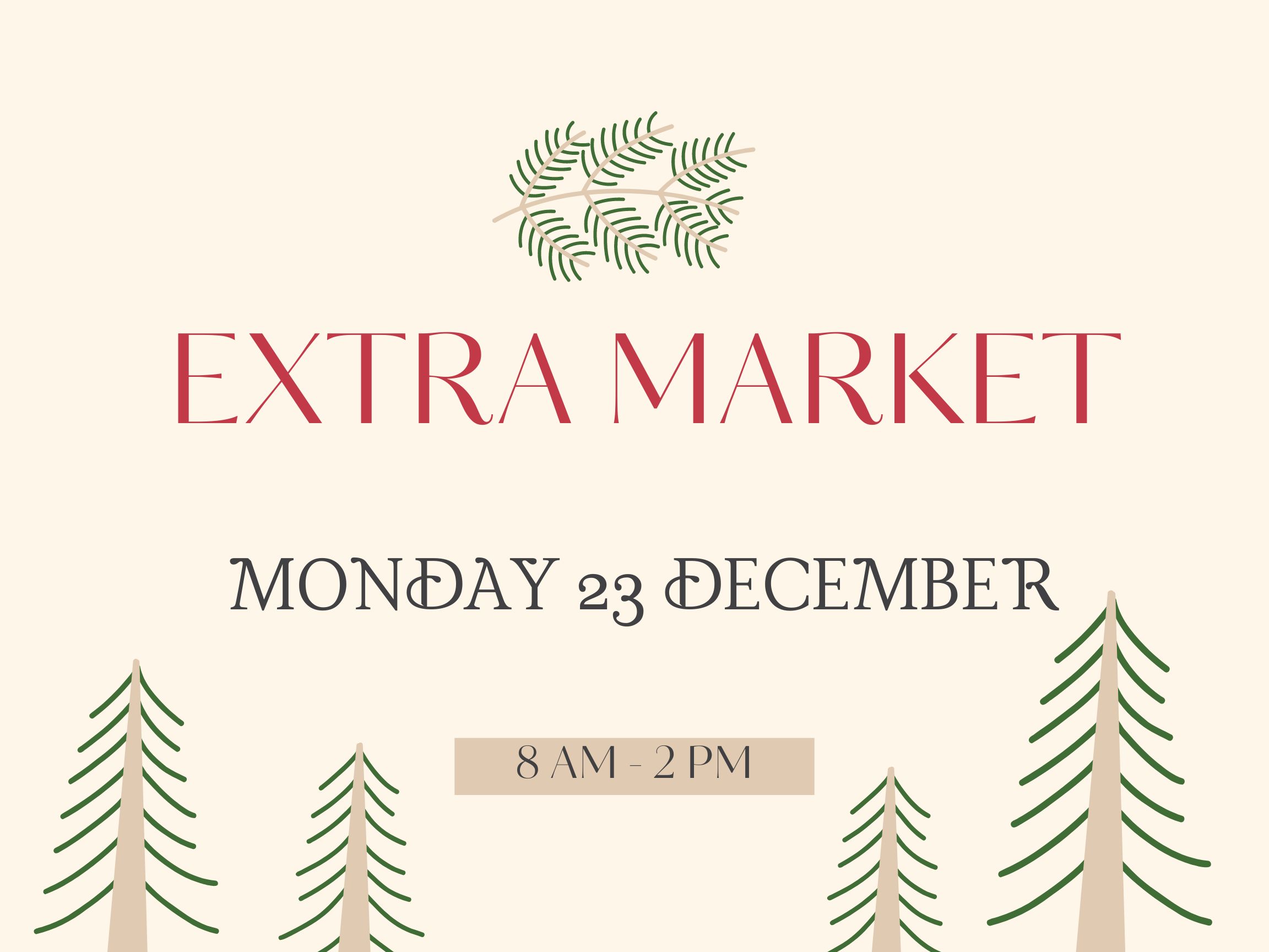 Extra market date