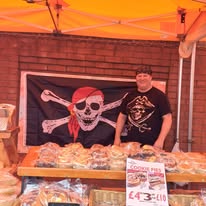 Trader at Pirate Market