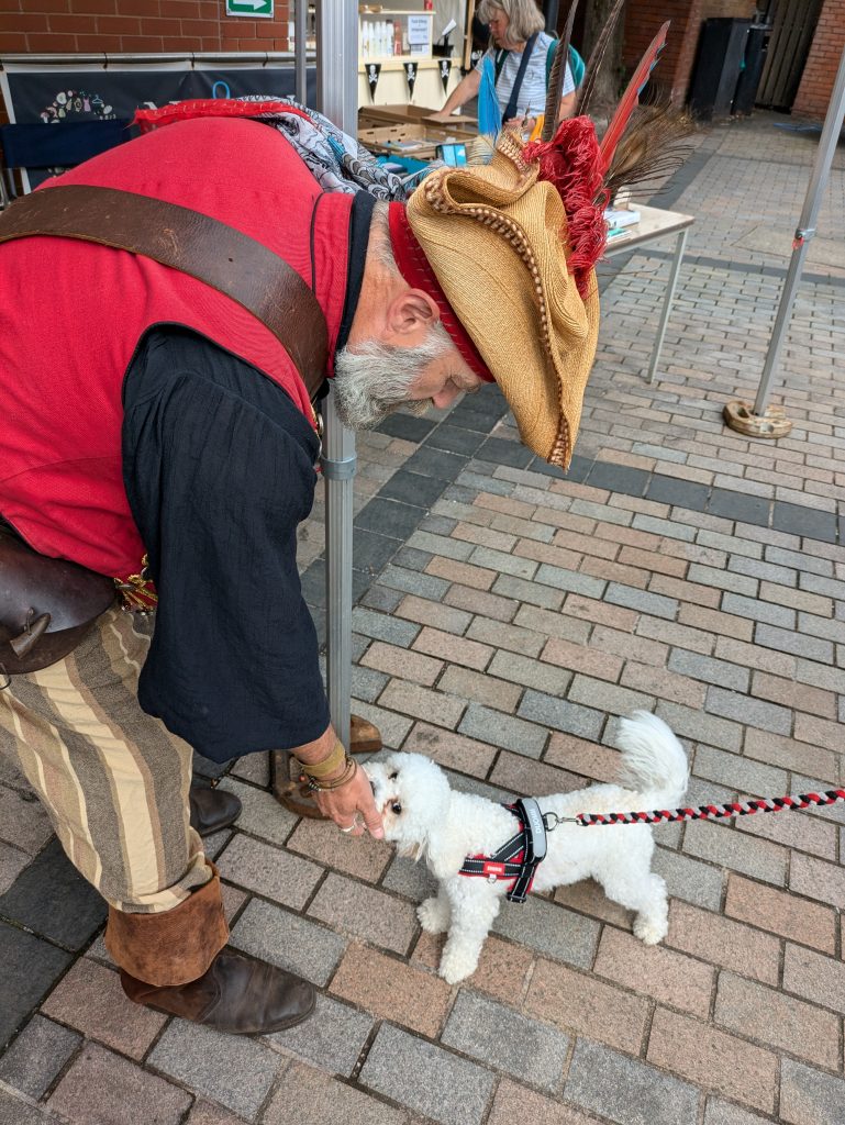 Whitchurch Town Pirate with Dog