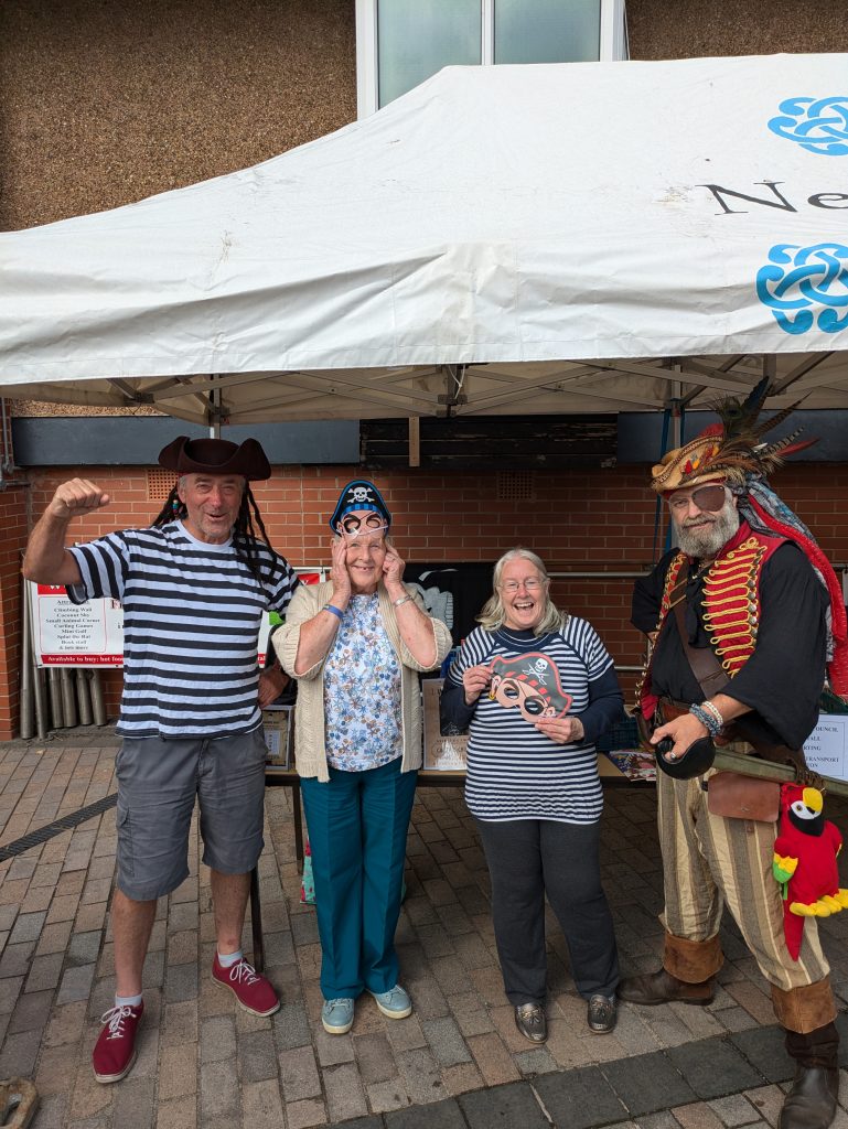 Whitchurch Town Pirate with Cllrs